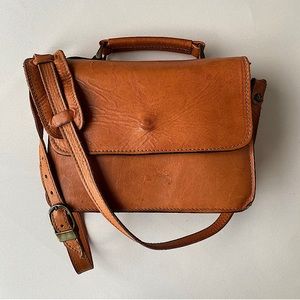Handmade 100% Leather Crossbody bag